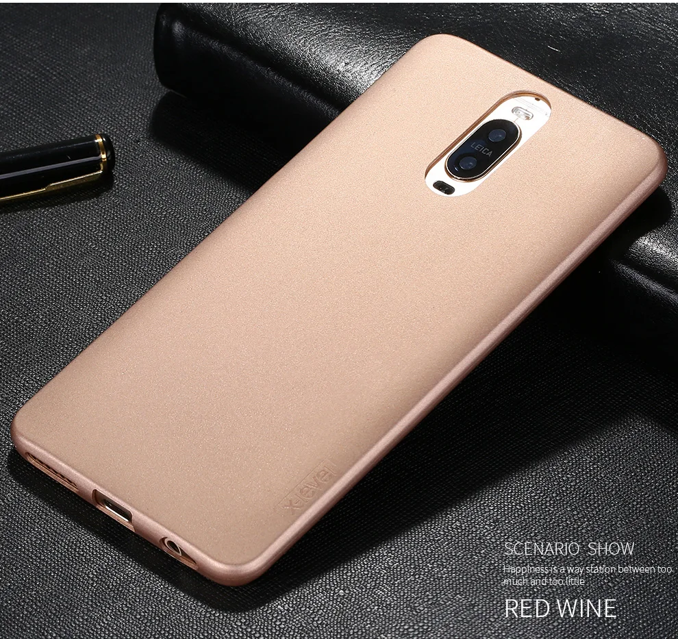 X-Level Мягкий матовый ТПУ чехол для huawei mate 9 Pro Скраб задняя крышка для huawei mate 9 porsche Дизайн Матовый силиконовый чехол