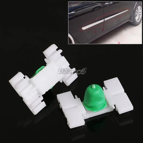 20 шт. молдинг для крыла наружной двери клипса BMW E36 E46 323 325 328 330 Прямая