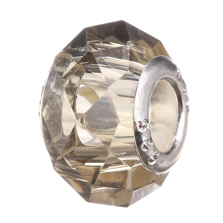 10 шт муранские граненые стеклянные бусины европейские амулеты свободные