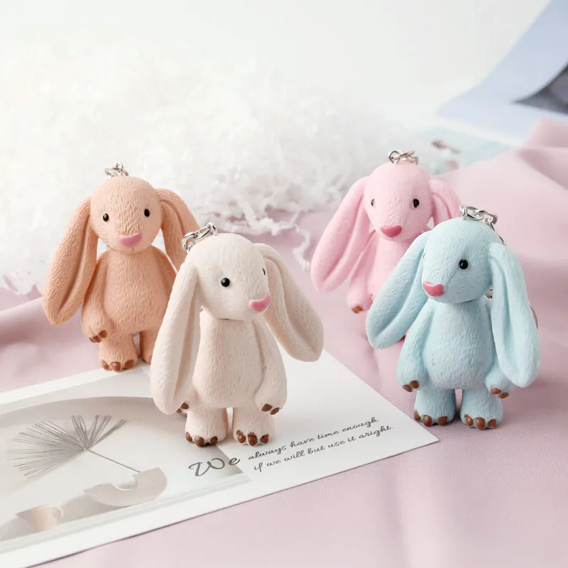 Высокое качество 2019 Новый Кролик Мех брелок кролик модный игрушка сумка с