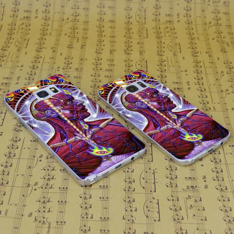 B4057 Инструмент Rock Band Прозрачный Жесткий PC Case Cover For Samsung Galaxy S 3 4 5 6 7 Мини Края Плюс