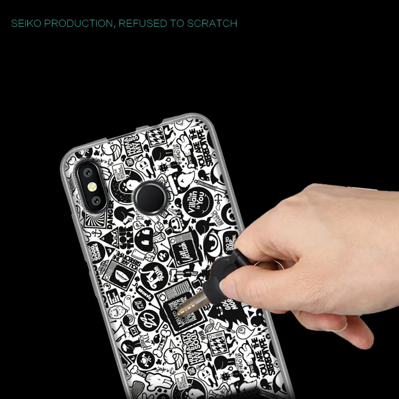 Чехол для Funda Vernee T3 Pro 5 дюймов классный дизайн мультяшный принт роскошный мягкий