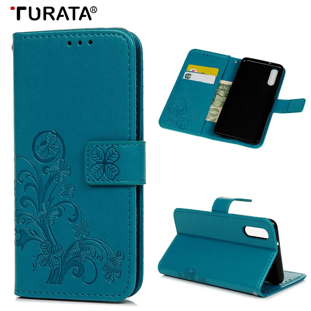 Искусственная кожа тонкая флип чехол для Fundas Huawei P20 Капа Мягкие TPU бумажник