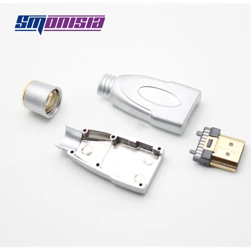 50 шт./лот 2 0 HD 3D HDMI совместимая сварочная головка совместимый линейный разъем