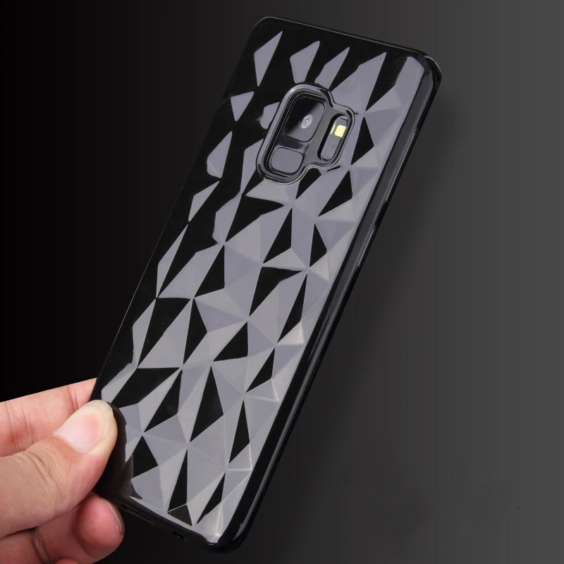Diamond Silicon Soft TPU Case For Samsung Galaxy S8 S9 Plus S7 Edge Note 8 9 J7 J5 J3 Pro J2 Prime 2017 J4 J6 J8 A6 A8 2018 |