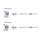 Стальная насадка для пистолета-распылителя HVLP 0,8 мм, 1,0 мм, H-2000 дюймов