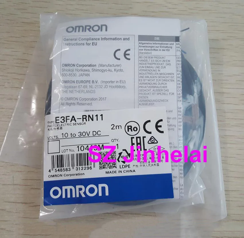 Оригинальный фотоэлектрический Переключатель OMRON E3FA-RN11 NPN 2M 10-30VD | Обустройство