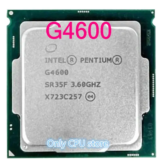 Бесплатная доставка процессор Intel Pentium G4600 CPU LGA 1151 land FC 14 нанометров двухъядерный