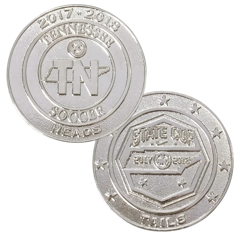 

Custom Design Challenge Silver Coin Promotional Engraving Coins