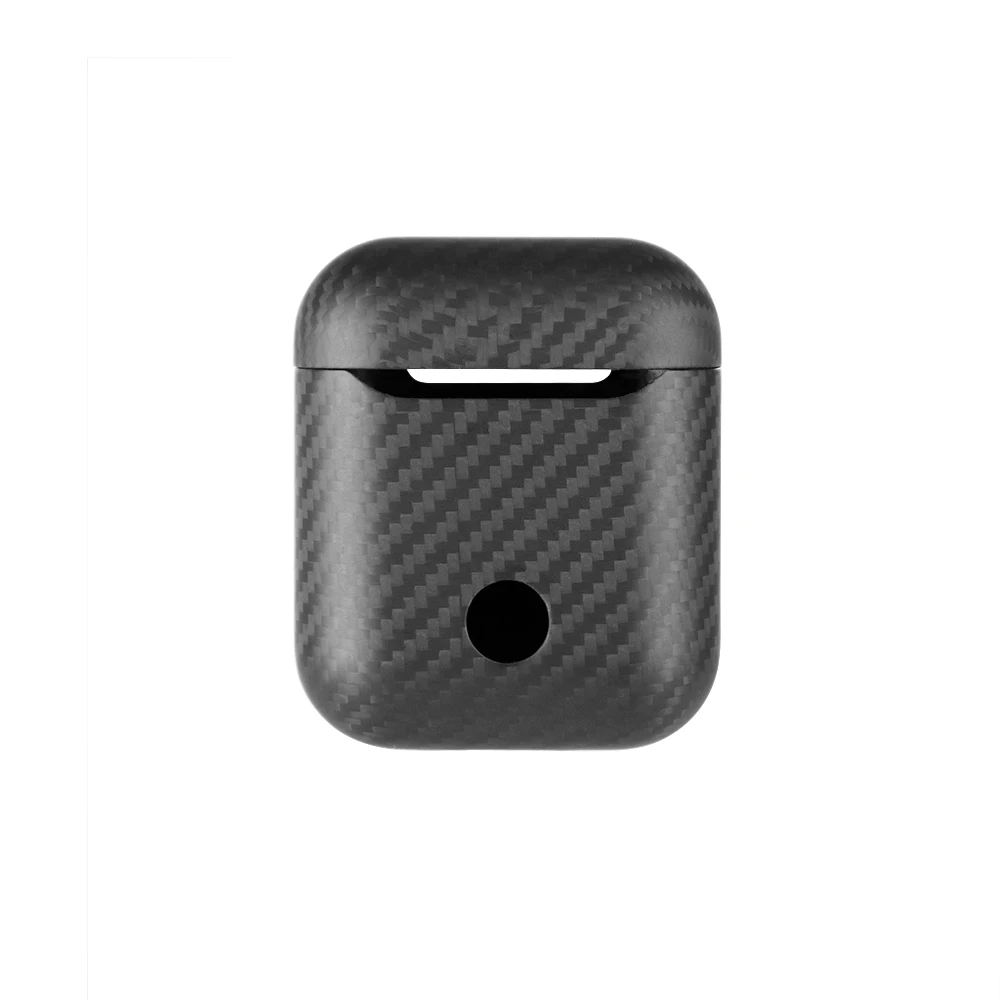 Чехол M Для Apple AirPods чехол из 100% натурального углеродного волокна Ультратонкий