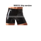 Латекс Шорты под Штаны бермуды Штаны Фетиш хороший Шорты пикантные 100% натуральный пикантные женские больший размер версия