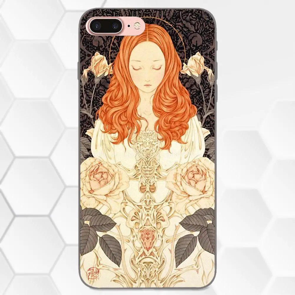 Для Huawei Honor 5A 6A 6C 7A 7C 7X 8A 8C 8X 9 10 P8 P9 P10 P20 P30 Mini Lite Plus высокое качество Alfons Mucha