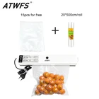 Вакуумный упаковщик ATWFS, 20 х 500 смрулон и 15 шт. упаковочных пакетов