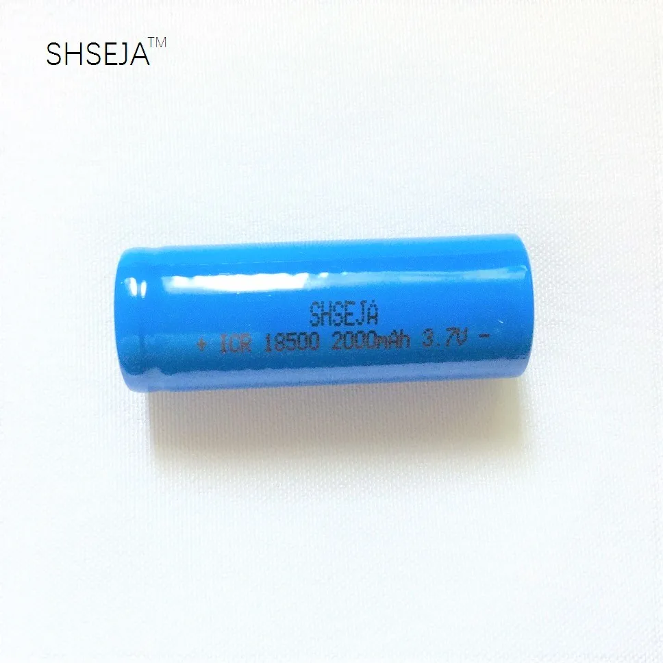 

1 шт./лот 18500 батарея 3,7 V 2000mAh перезаряжаемая батарея