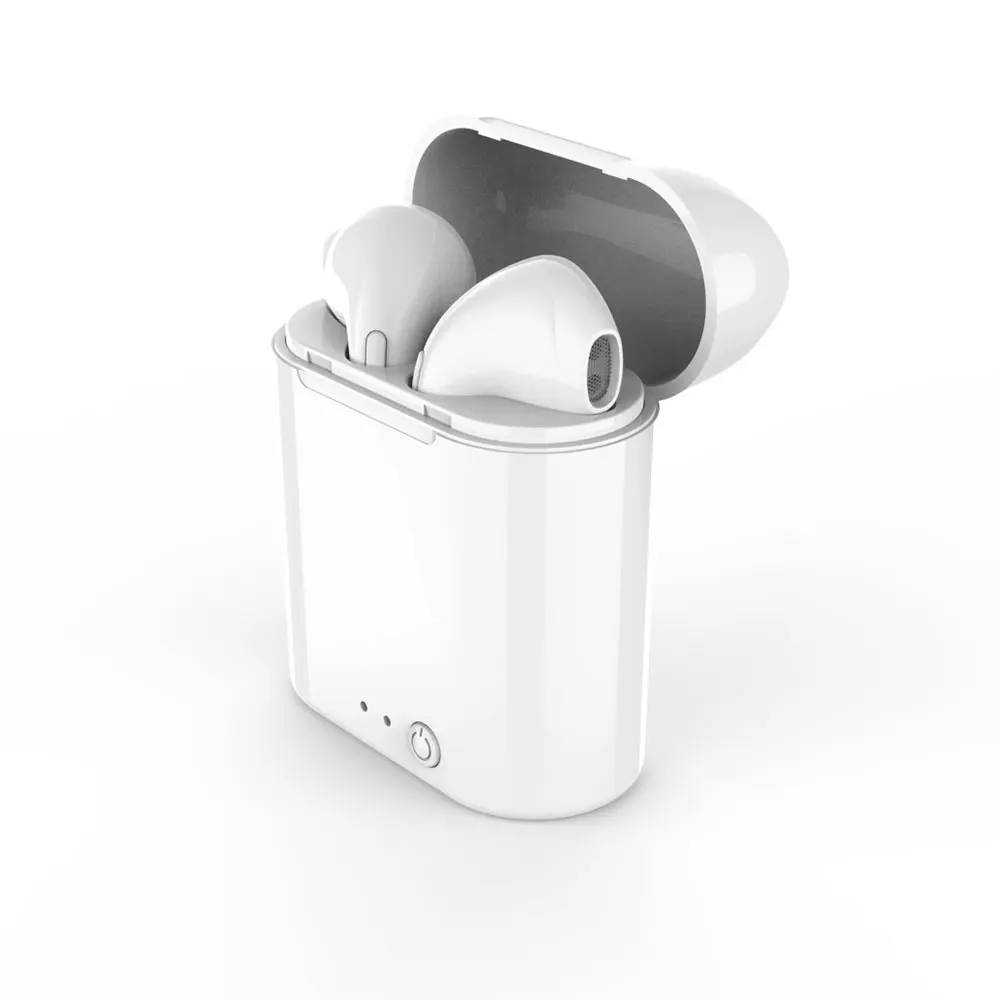 I7 Mini TWS Bluetooth наушники гарнитура с зарядной коробкой для iPhone Android беспроводные Samsung
