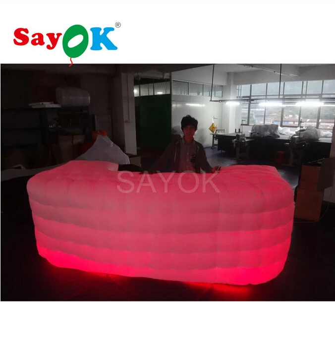 Inflatable Bar Counter/ Service Desk Led Lights DJ promotion booth for Sale with Free Shipping | Игрушки и хобби
