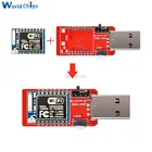 Модуль Wi-Fi CH340 CH340G с USB на ESP8266 ESP-07, встроенная антенна на модуль драйвера TTL, модуль беспроводной макетной платы CH340G