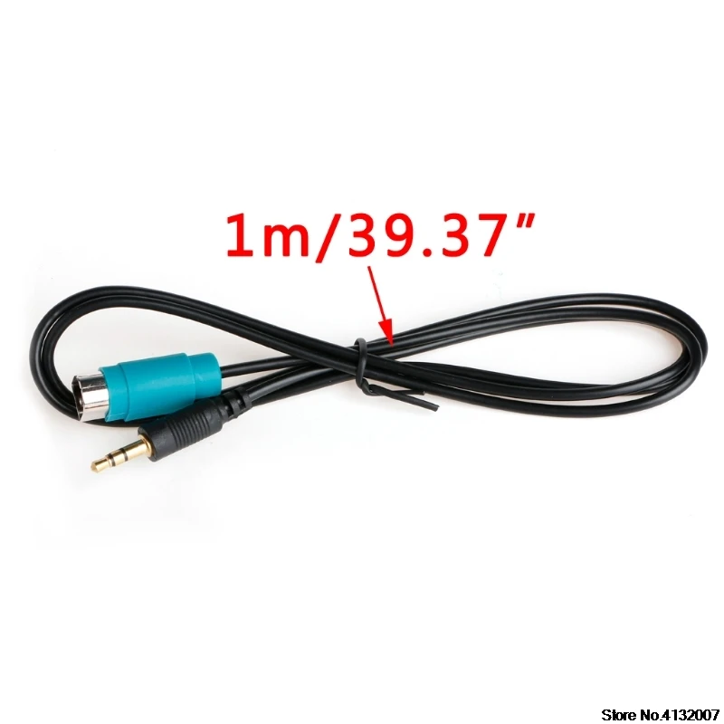 Высокое качество ALPINE KCE 236B FULL SPEED MP3 3 5 мм Aux Jack аудио адаптер для iPOD PSP|Кабели