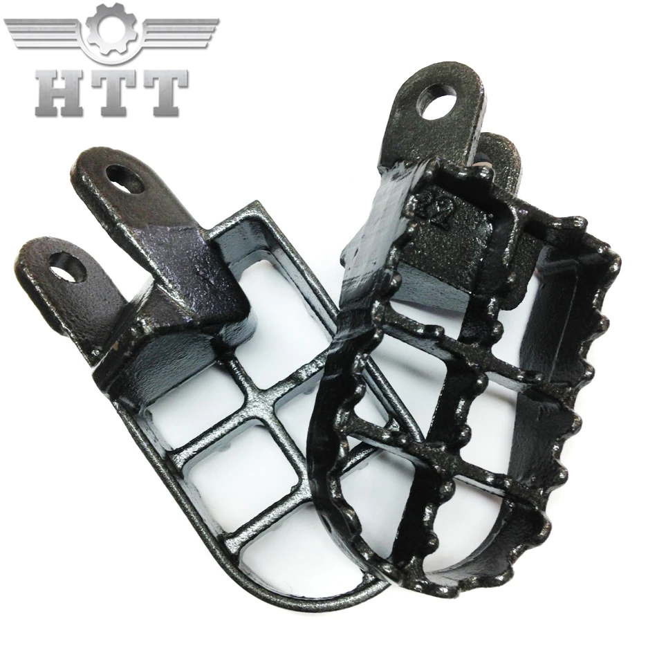 

Aftermarket free shipping motorcycle parts Motocross MX Foot Pegs For kawasaki 1997-2007 KLX300R 1993-1995 KLX650 GRAY