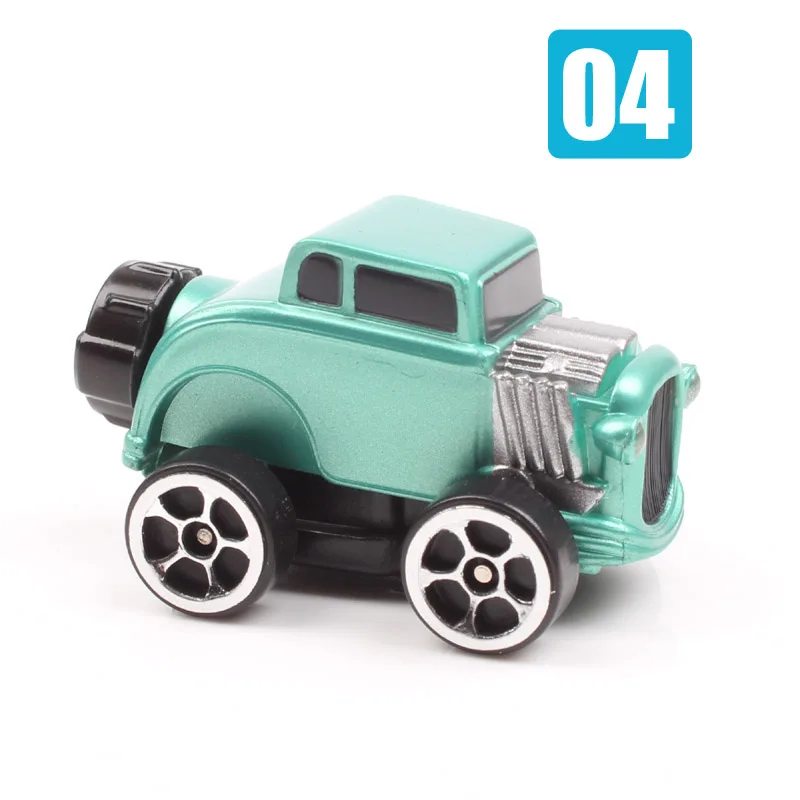 04 Green 1: 64 масштаб дешевые детские корги Мини монстр грузовик atv авто литой автомобиль модели автомобилей игрушка подарок для детей мальчиков играть колеса бесплатно - Цвет: 04 Green