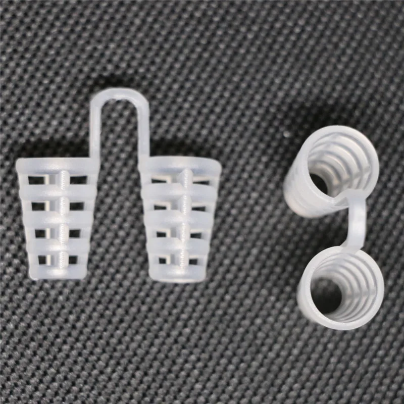 

10pcs/lot Comfortable Silicone Anti Snoring Nose Vents Relieve Snoring Mini Nose Clip Stop Snoring Device Health Sleeping Aid