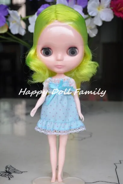 Кукла Blyth Обнаженная кукла версия 2008 цвет глаз и макияжа на лице случайный трава