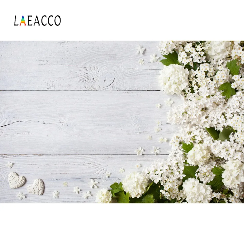 Laeacco серый деревянный фон для фотосъемки с цветком лепестками досок кукла