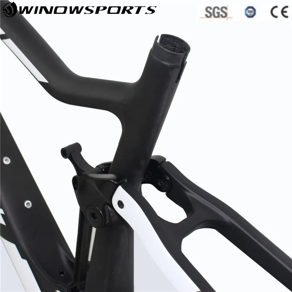 29er полностью подвесная карбоновая рама для горного велосипеда XC MTB высокого