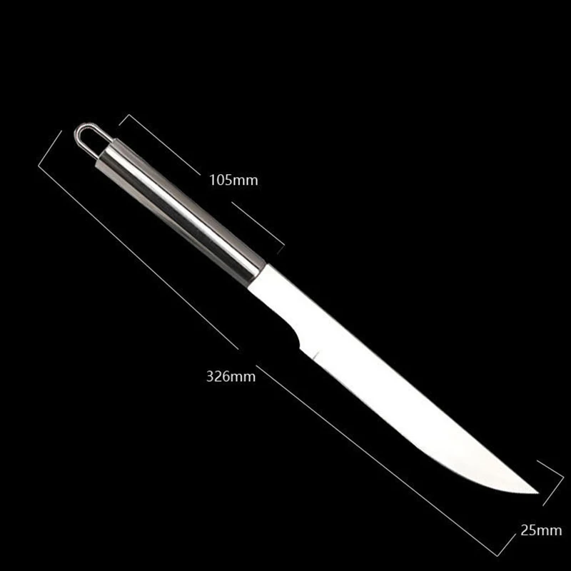 5pcs/set BBQ Tools Set Stainless Steel Brush Knife Fork Shovel Food Clip with Storage Bag Barbecue Kit |