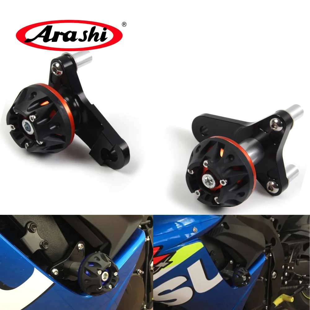 Араши для SUZUKI GSXR600 2011 2016 ЧПУ двигателя ползунки протектор рамка GSXR GSX R 600 2012 2013 2014