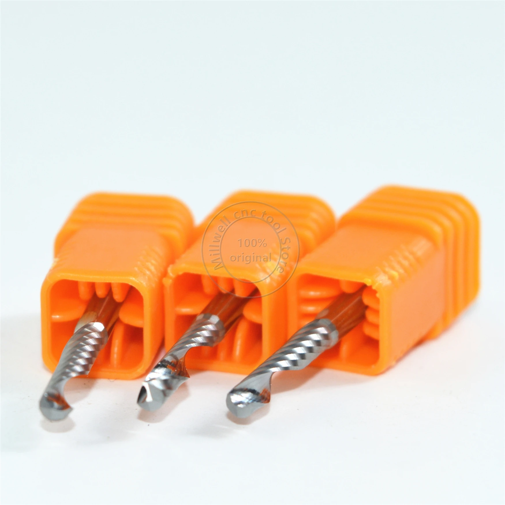 10 PCS 3.175mm * 17 мм Деревообрабатывающие инструменты с ЧПУ карбидные концевые фрезы