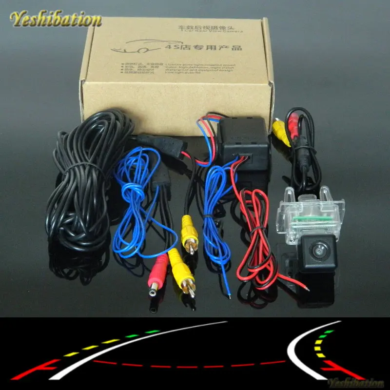 Yeshibation для MB Mercedes Benz C Class W205 2014 2015 автомобильный динамический трек HD камера