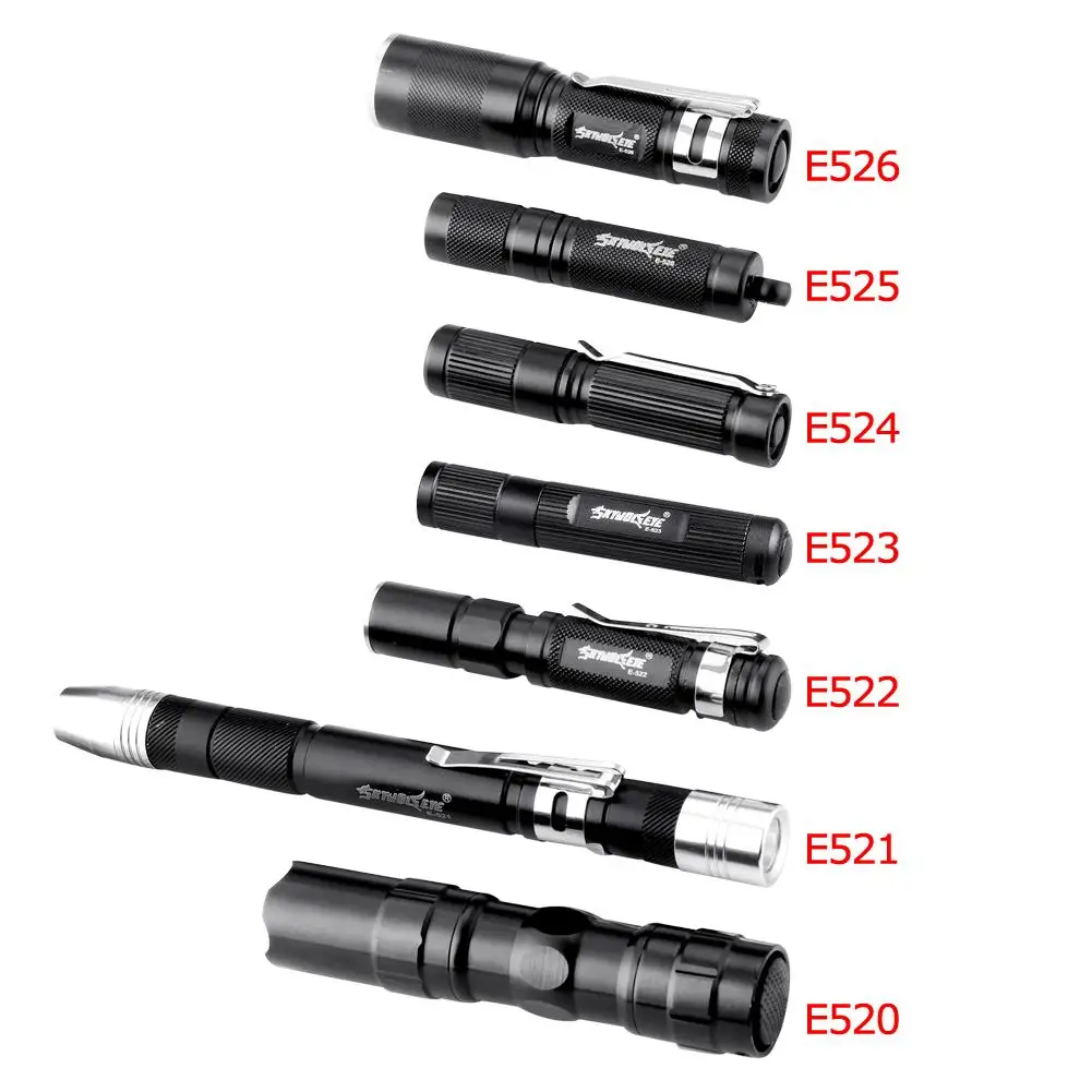 SKYWOLFEYE Mini penlight 6000 LM Q5 LED Flashlight Torch 3 Modes Zoomable Adjustable Focus Lantern Portable Light AA 14500 | Освещение