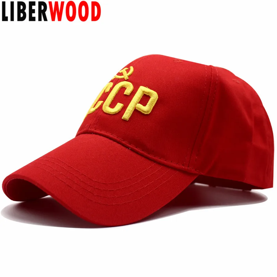 Мужская бейсбольная Кепка LIBERWOOD ретро бейсболка с 3D вышивкой в русском стиле для
