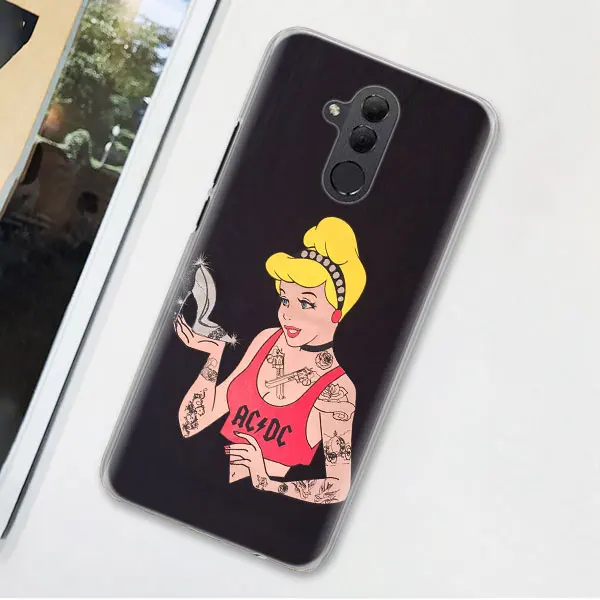 03 Татуировки Alice принцесса-Русалочка Ариэль чехол для телефона для huawei Коврики 20 Pro 10 20 Lite P Смарт плюс P30 Pro P30 P20 Lite чехол Co - Цвет: 03