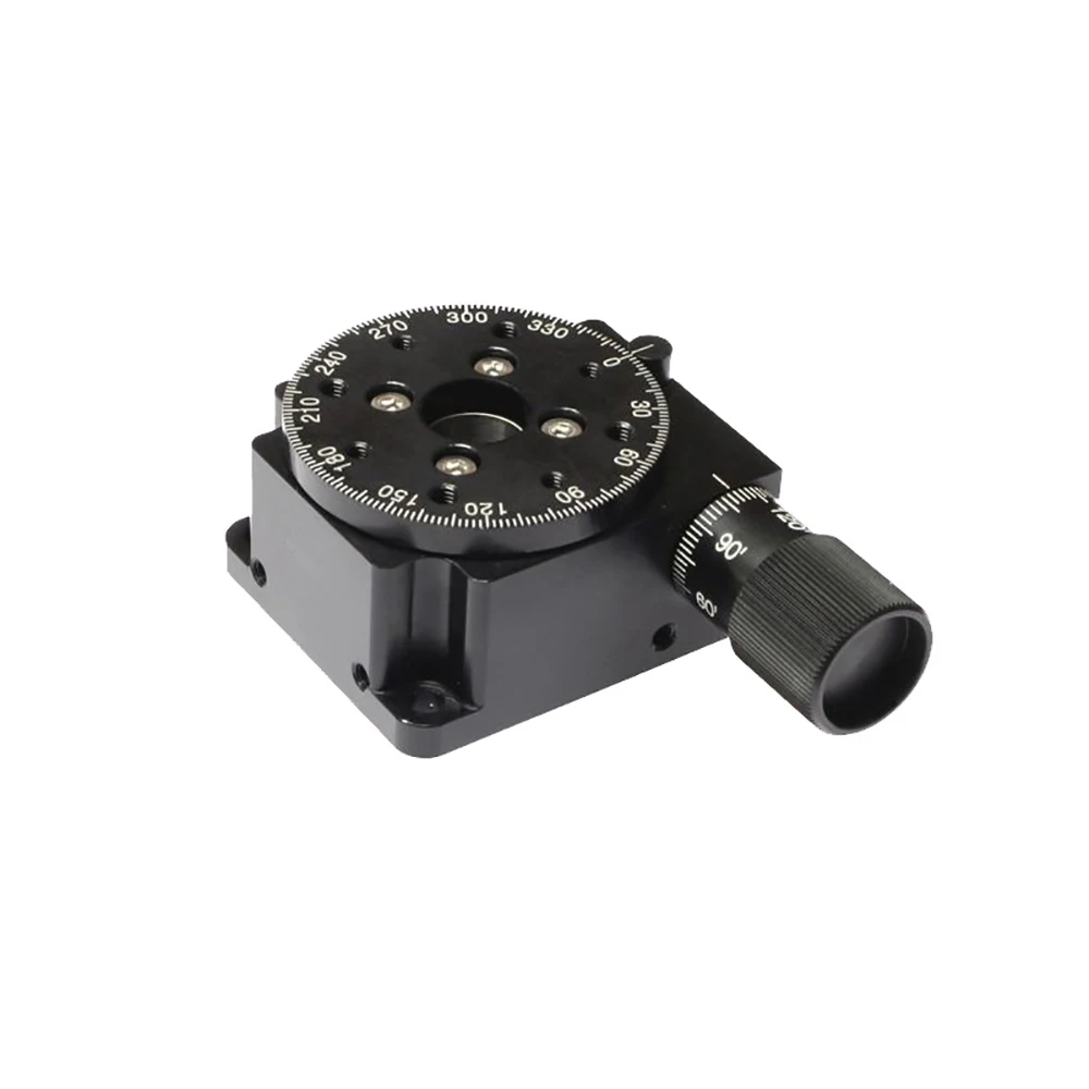 Фото MRS-X39.6 Manual Worm Gear Optical Rotary Table Hollow Φ11 Fine Adjustment Turntable Rotating Platform Rotation Stage Инструменты MRS-X39.6 Manual Worm Gear Optical Rotary Table Hollow Φ11 Fine Adjustment Turntable Rotating Platform Rotation Stage Инструменты