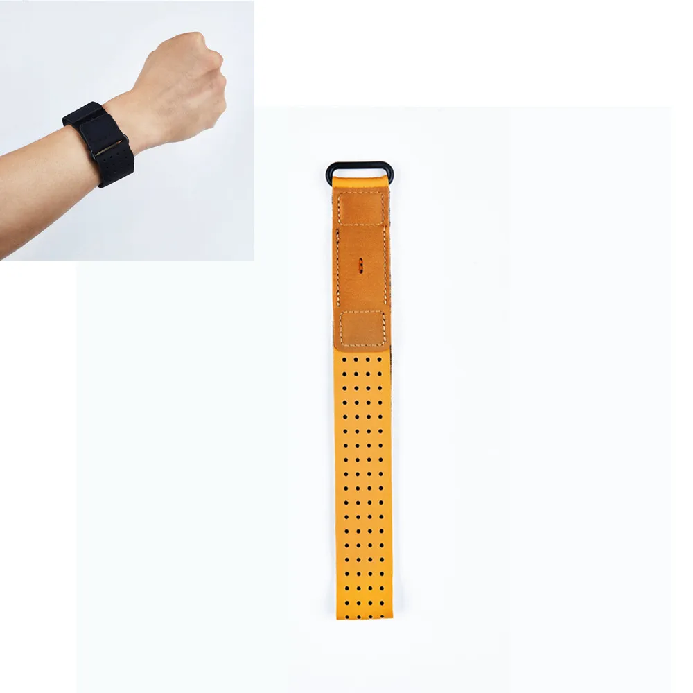 brown wristband Универсальный браслет на запястье для ног ремешок браслет ремешок для Fitbit заряд 2/3 для Xiaomi 2/3/4 Для huawei группа 3E тренажерный зал аксессуары - Color: brown wristband