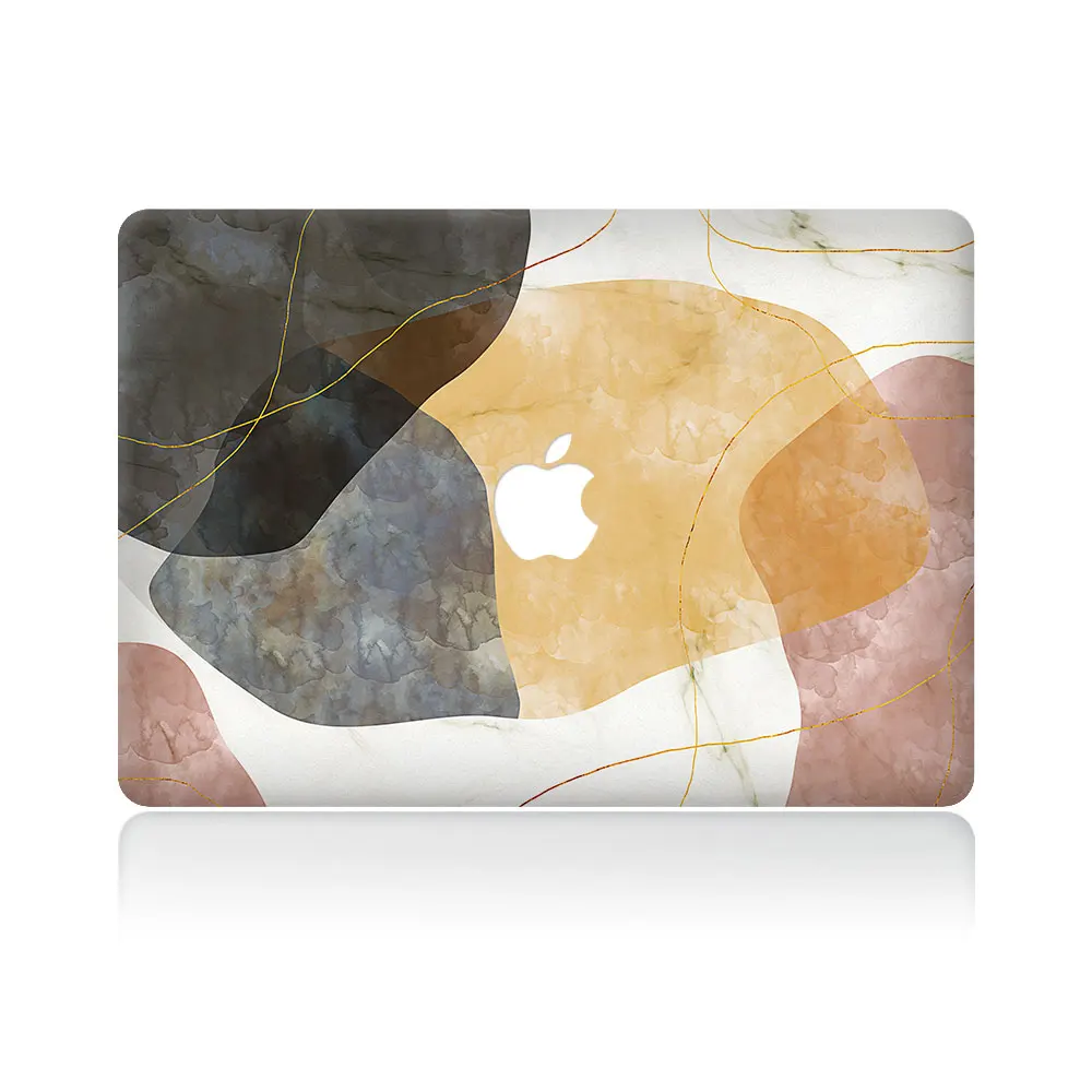 Ударная каменная виниловая наклейка для DIY MacBook Air Pro retina 11 13 15 дюймов наклейка для Mac ноутбука полное покрытие наклейка