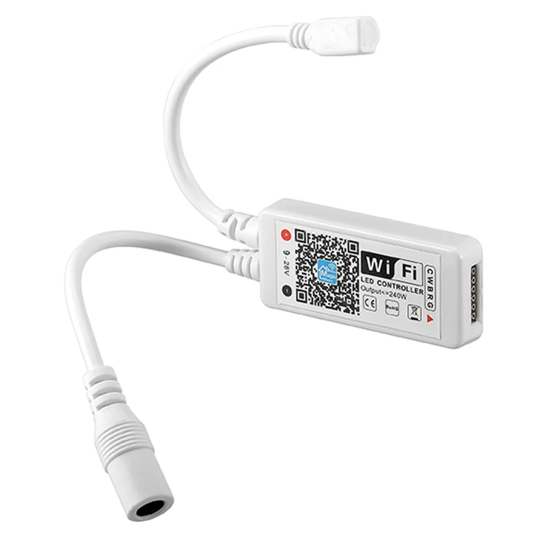ARILUX AL-LC11 Smart Light control ler Mini DC9-28V светодиодный wifi APP control ler+ RF пульт дистанционного управления для RGBW+ WW светодиодные ленты