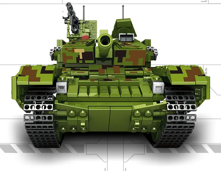 Пожалуйста, в стиле милитари 632002 632003 1339 шт. Тип 99 основной боевой танк конструкторных блоков, Детские кубики просветить игрушки для детей Совместимость