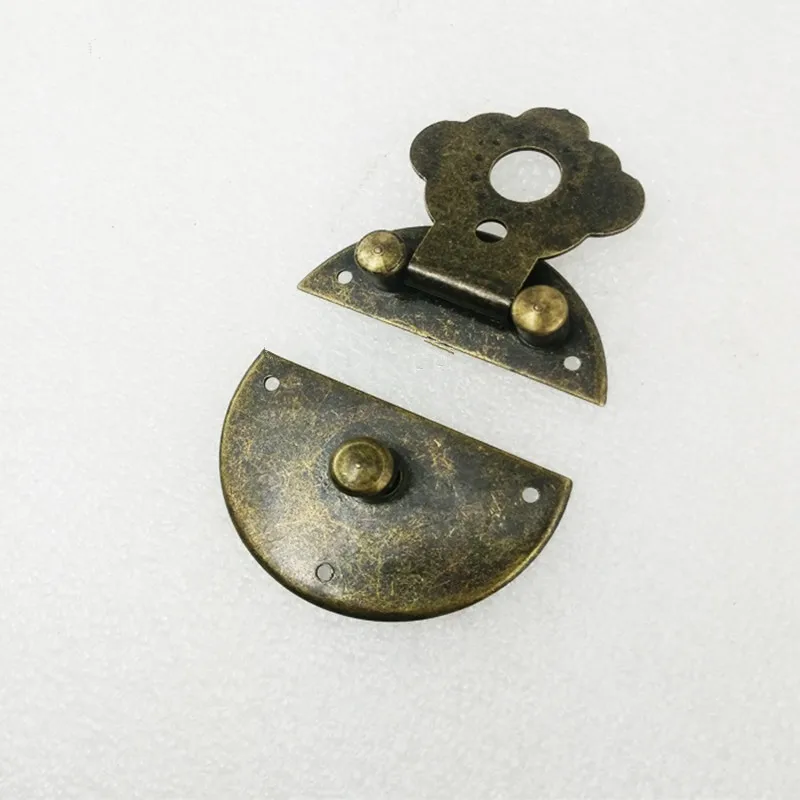 Круглые защелки для ящика чемодана металлический замок деревянной коробки