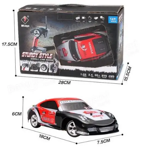 Новое поступление Wltoys K969 30 км/ч обновленная материнская плата RC высокоскоростной