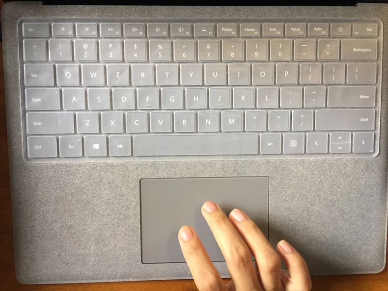 Силиконовый чехол для microsoft Surface Laptop 2 1 13," водостойкая мягкая клавиатура защитная пленка для microsoft book 2