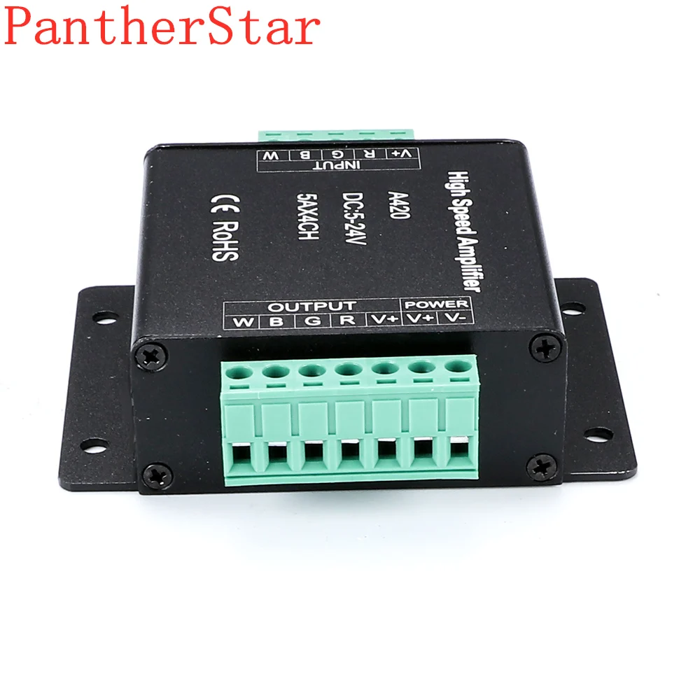 DC5-24V 18A/20A/20A A318/A420/A520 Led High Speed Amplifier For 5050 SMD RGB RGBW RGB+CCT Strip Light tape | Освещение