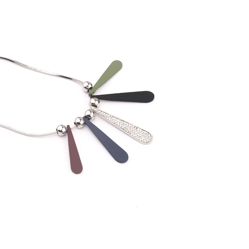 Новое поступление 2017 года Для женщин Класс Роскошные Цвет Кристалл Цепочки и