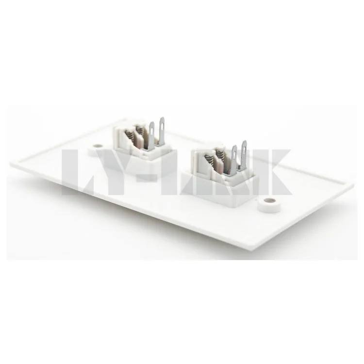 1 Gang US Style Spring Clip 2 0 настенная панель динамика|wall plate|speaker wall platesound plate |