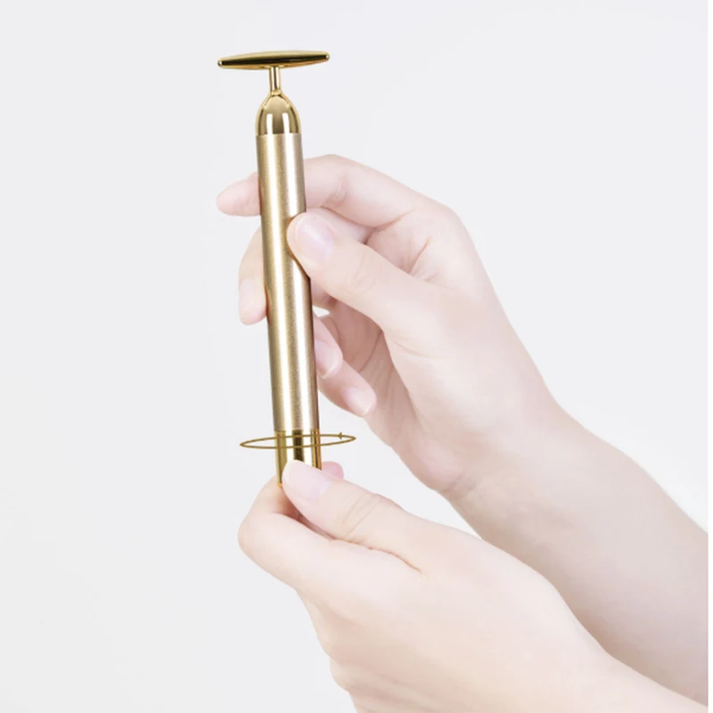 Xiaomi InFace Gold Beauty Bar позолоченная Массажная головка ускоряет метаболизм улучшает