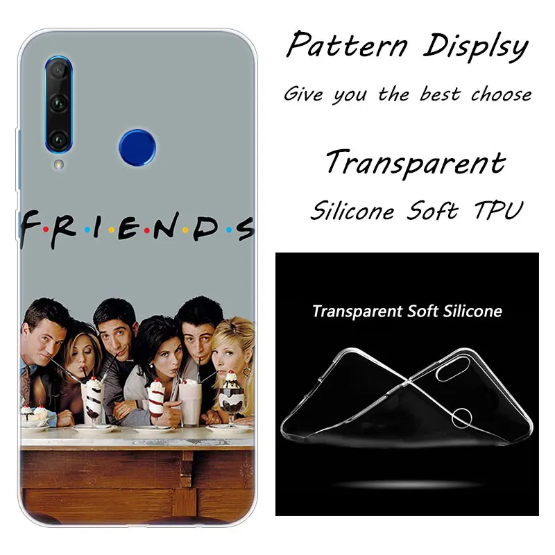 Мягкий силиконовый чехол для телефона Hot Friends Together для huawei Honor 20 20i 10 9 8 Lite 8X 8C 8A 8S 7S 7A Pro View 20 Модный чехол - Цвет: 006