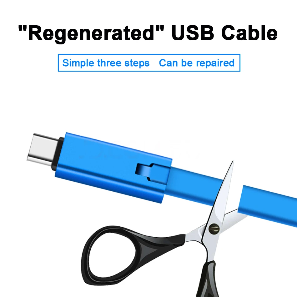 NOHON Regenerate Micro Type C 8pin USB Cable Fast Charging For iPhone 7 6 6S Plus iOS 10 9 8 Android Xiaomi Mi5 Repairable | Мобильные