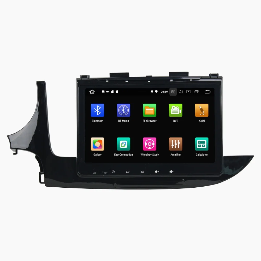 Aotsr Android 8 0 7 1 GPS навигация автомобиля без DVD плеер для Opel Mokka 2017 мультимедиа радио